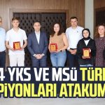 2024 YKS ve MSÜ Türkiye şampiyonları Atakum’dan